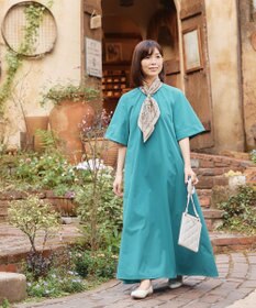 UNFILO 【洗える/軽量】FINE MOVE Aラインワンピース