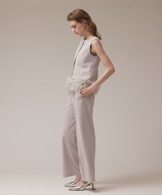 GRACE CONTINENTAL チュールヘムカットトップ