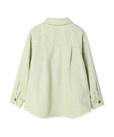 earth music&ecology ツイードシャツジャケット