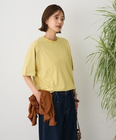 CRAFT STANDARD BOUTIQUE カットクレープワイドキリカエTシャツ