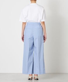 NAVE 【ReNave・セットアップ可/洗える/接触冷感/UVケア】コットンポリブロード パンツ