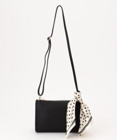 UNBILLION 【テレビ ドラマ着用アイテム】cachecache WEB限定スカーフ付ボックスショルダー