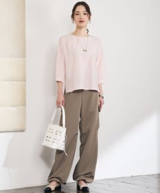 自由区 L ストライプコットンタイプライター