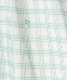 組曲 KIDS 【110-140㎝】シャーリングチェック トップス