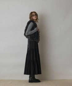 GRACE CONTINENTAL ティアードロングスカート