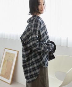 AMERICAN HOLIC ビエラ起毛チェックシャツ