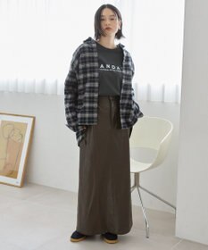 AMERICAN HOLIC ビエラ起毛チェックシャツ