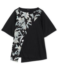 Chacott フラワープリントワンピースＴシャツ