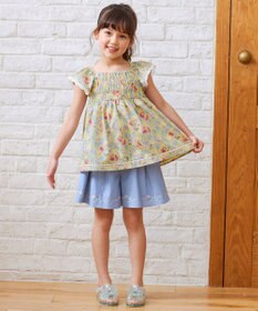 ANY KIDS 花柄 ブラウス