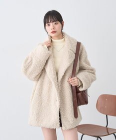 earth music&ecology ループファーコート