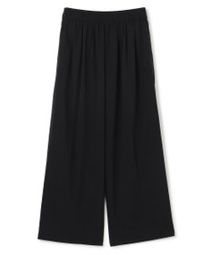 UNFILO 【セットアップ着用可/ウエストゴム】FINE MOVE ギャザーワイドパンツ