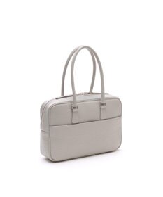 A.D.M.J. 牛革 ボストンバッグ 28cm※SILVER金具