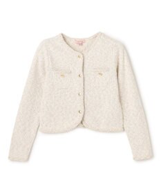 TOCCA TWEEDY MAZE ニットジャケット