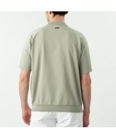 ZERO HALLIBURTON メタルロゴモックネックニットTシャツ ZHG-M6S9b 85196