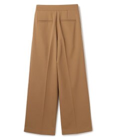 BEIGE， 【洗える】STEVIA / ウール混タックワイドパンツ