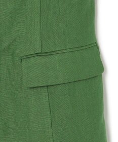 uncrave リネンオックスフォード ジレブラウス