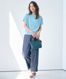 J.PRESS LADIES S 【洗える】4oz Light Denim ストレート パンツ