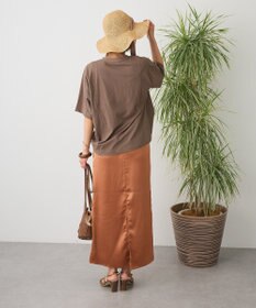 CRAFT STANDARD BOUTIQUE カットクレープワイドキリカエTシャツ