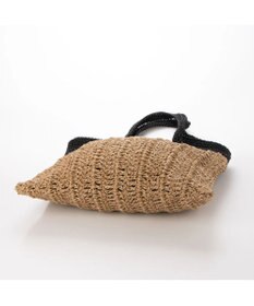 UNBILLION cachecache ペーパー切り替え横編みトートバッグ