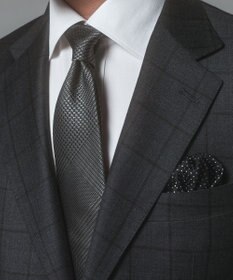 GOTAIRIKU 【形態安定】PREMIUMPLEATS_セミワイドカラー _織柄_通年ドレスシャツ