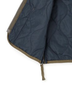 UNFILO 【120-150cm】TAION ミリタリーZIP Vネックダウンベスト(UNISEX)