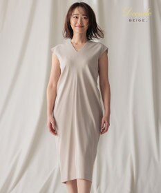 BEIGE， CINDY / Vネックドレス