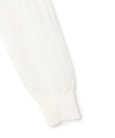 23区 L 【先行予約】ラッセルレース ニット カーディガン