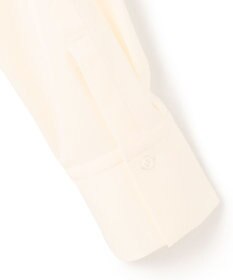 BEIGE， 【洗える・Oggi 11月号掲載】STRAWN / ビッグカラーコットンストレッチシャツ