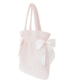 Maison de FLEUR ボアダブルリボントートバッグ