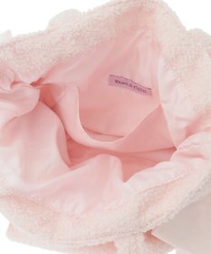 Maison de FLEUR ボアダブルリボントートバッグ