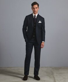 GOTAIRIKU 体温調整に【洗える/チクチクしにくい/ピリングしにくい】イタリア糸 ハイゲージ ベスト_WOOL100%