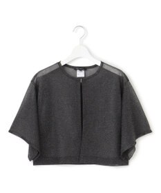 23区 L 【APPLAUDIR】グロッシーニット ボレロカーディガン