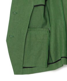 uncrave リネンオックスフォード ジレブラウス