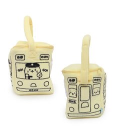 Mother garden しろたん ついてきちゃうしろたん マスコット 《おのぼりたん 電車キャリー》