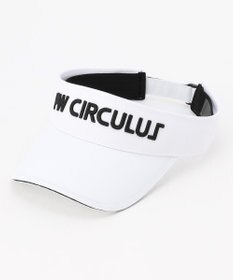 PW CIRCULUS 【UNISEX】3D刺繍 ベーシックサンバイザー ゴルフ