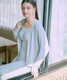 une nana cool とろみ素材がここちよいカーディガン　ｍｏｉ　ｒｏｏｍ（モアルーム）