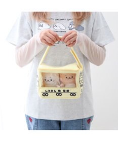 Mother garden しろたん ついてきちゃうしろたん マスコット 《おのぼりたん 電車キャリー》