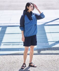 JOSEPH ABBOUD MOUNTAIN 【CREA掲載・軽量/ECO撥水/ストレッチ】 ライトワッシャー マウンテンパーカー