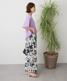 CRAFT STANDARD BOUTIQUE カットクレープワイドキリカエTシャツ