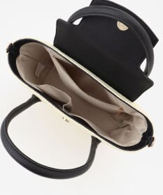 LA BAGAGERIE フラップ2WAYかごトートバッグ