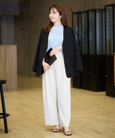 UNFILO サマーセットアップ ワイドパンツ