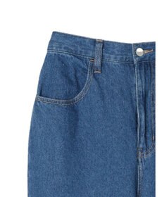 Green Parks ・Ｄｏｕｂｌｅ　Ｆｌａｇｓ　スソフリルストレートデニム