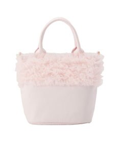 Maison de FLEUR チュールフリルローズ２Ｗａｙバッグ