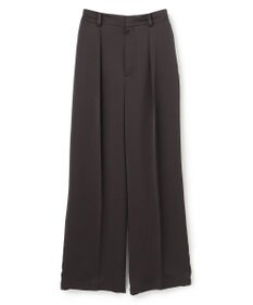 uncrave ライトダブルサテン ワイドパンツ