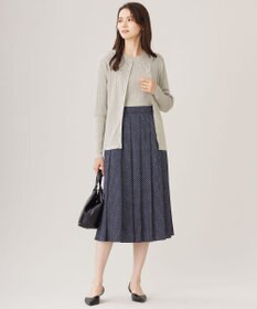 自由区 【セットアップ対応・洗える】サテンアムンゼン スカート