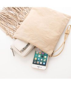 UNBILLION kakatoo ピッグレザーフリンジドロストミニバッグ