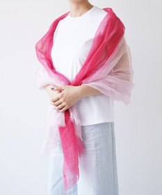 muto Ramie300 バーティカルグラデーション リネンストール