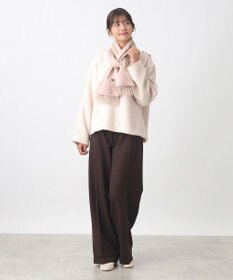 MOONBAT PAUL & JOE ACCESSOIRES ヌネットワッペン×ファームースタッチマフラー（パッケージ入り）