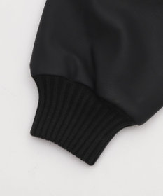 WEGO 【ユニセックス着用ITEM/MLサイズ展開】PU2WAYフライトブルゾン