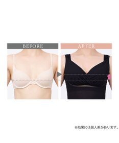BRADELIS New York 【BRADELIS Me】 オールインワンエアリーブラキャミ ノンワイヤー 補正 ブラキャミ カップ付き ブラトップ